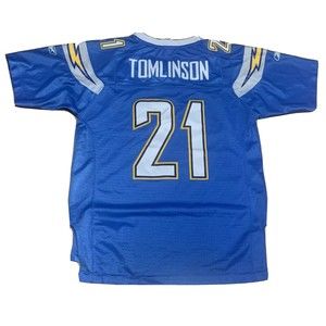 Reebok NFL Chargers LaDainian Tomlinson Jersey  Youth Large Powder Blue Stitched